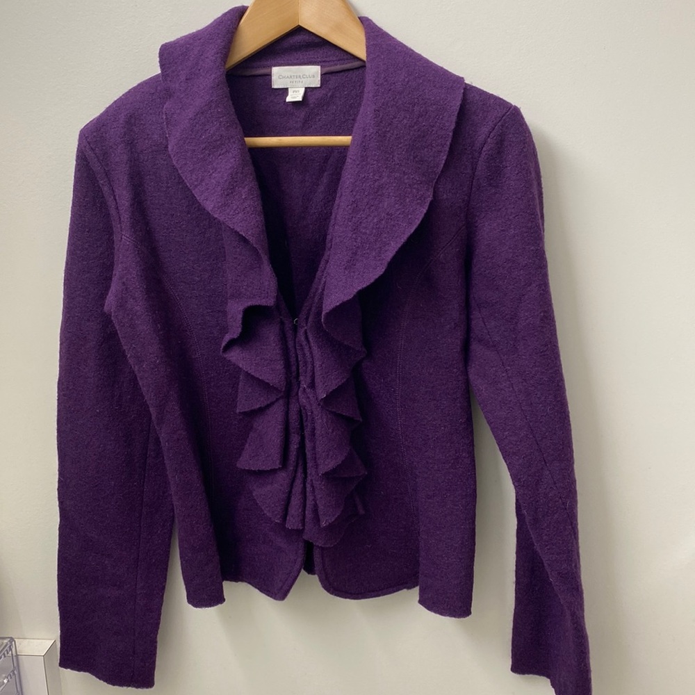 100% wool Charter Club sweater